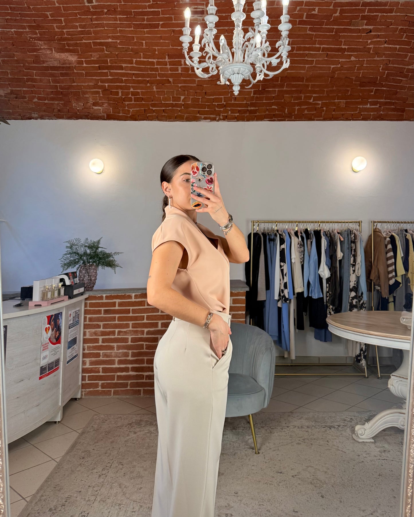 Pantalone dritto sartoriale