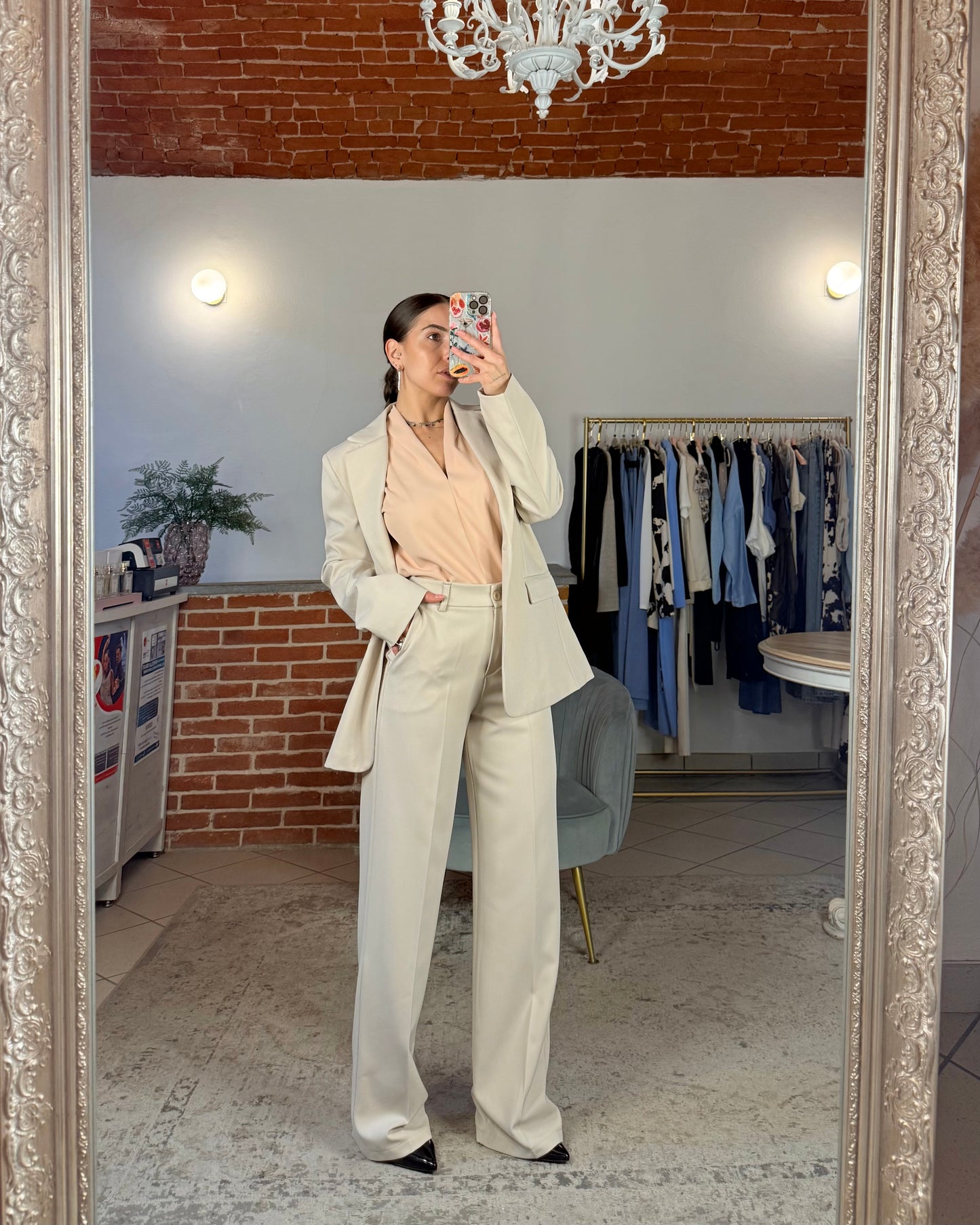 Pantalone dritto sartoriale