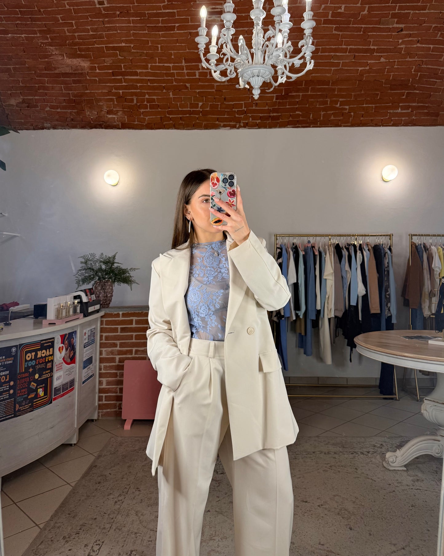 Tailleur con fusciacca