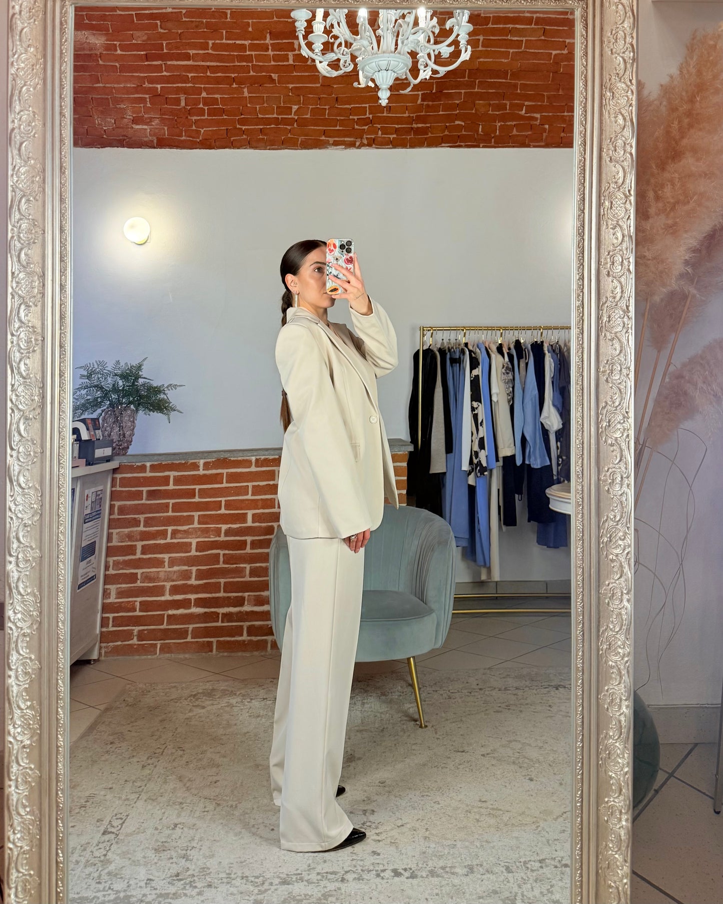 Pantalone dritto sartoriale