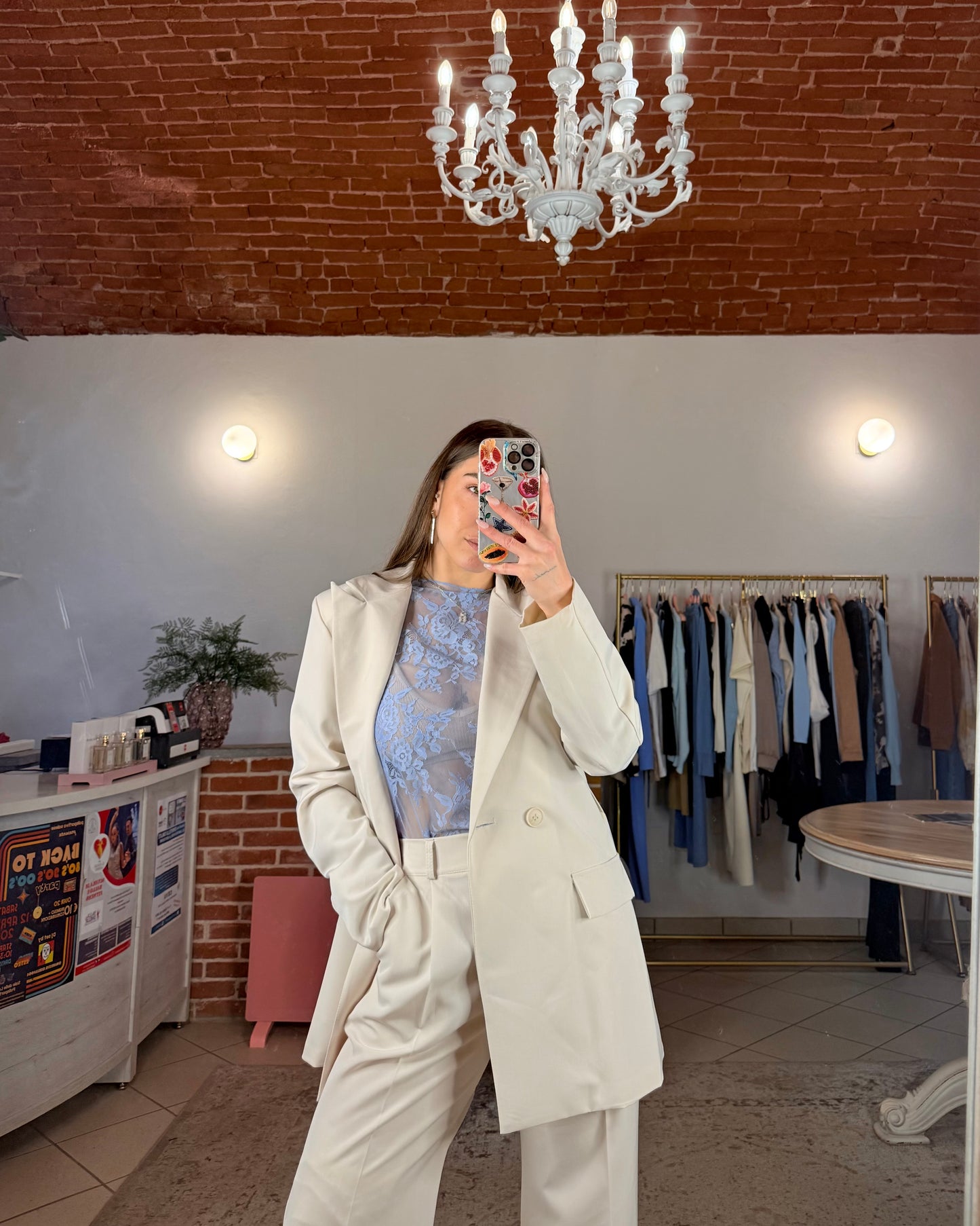 Tailleur con fusciacca