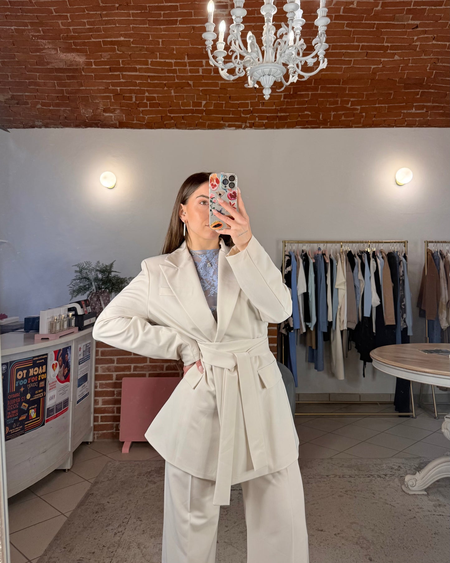 Tailleur con fusciacca