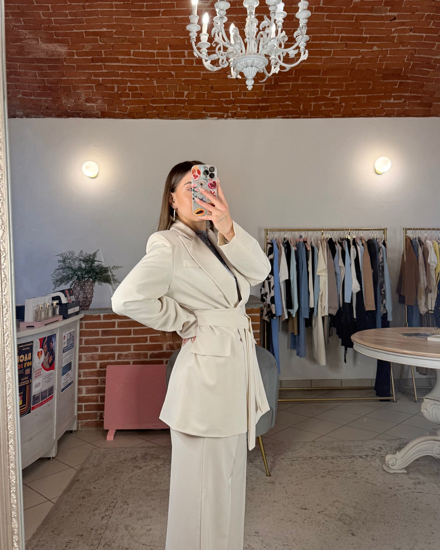 Tailleur con fusciacca