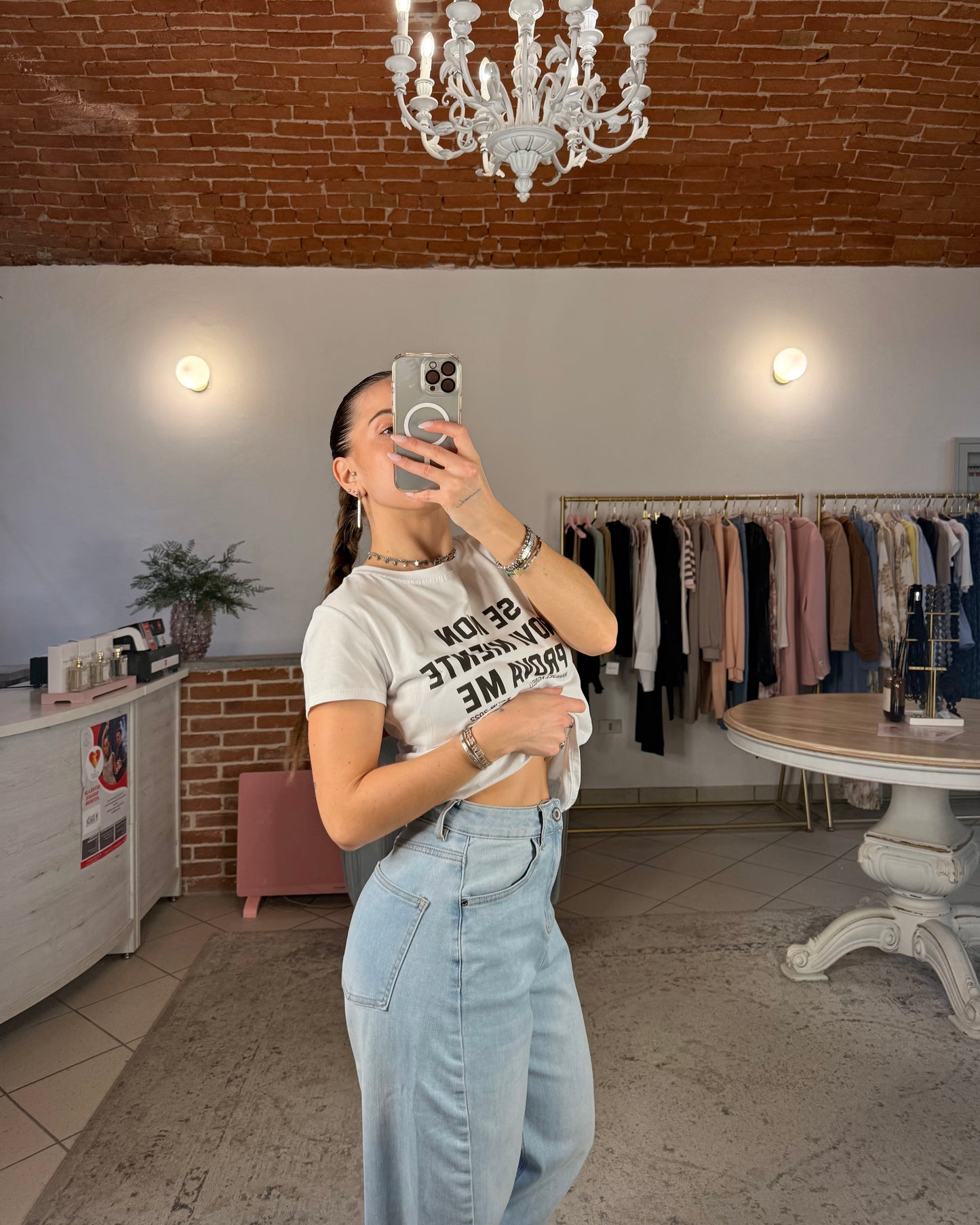 Jeans baggy elasticizzati