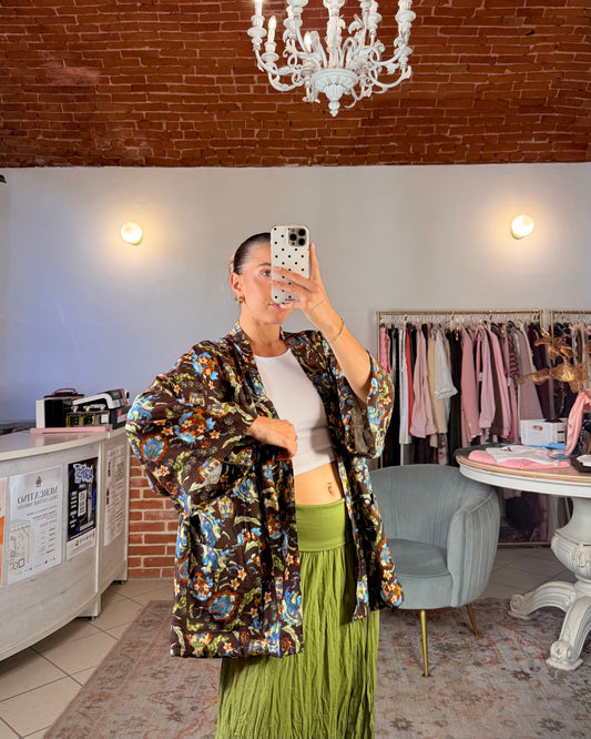 Kimono in cotone fantasia