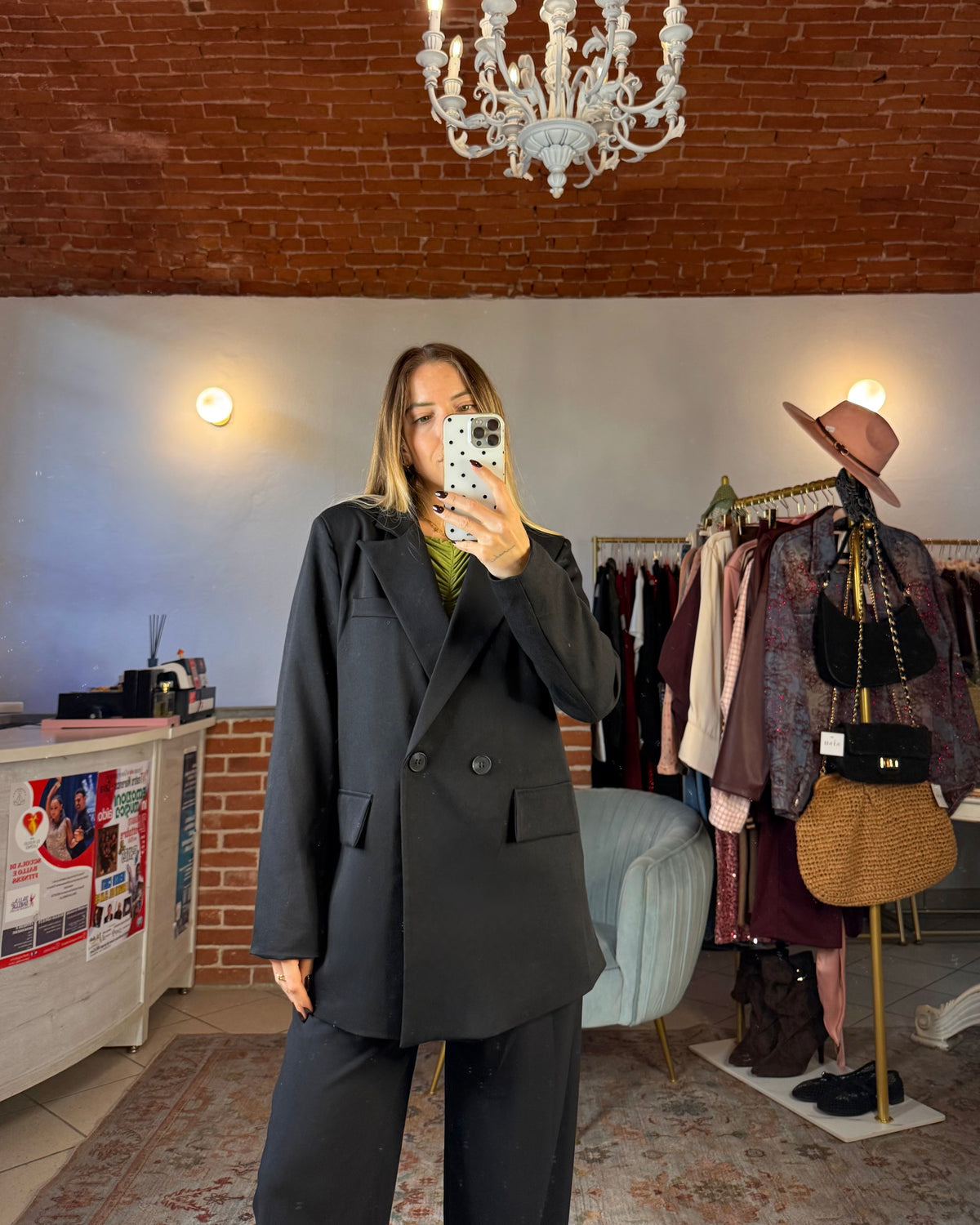 Blazer over doppiopetto