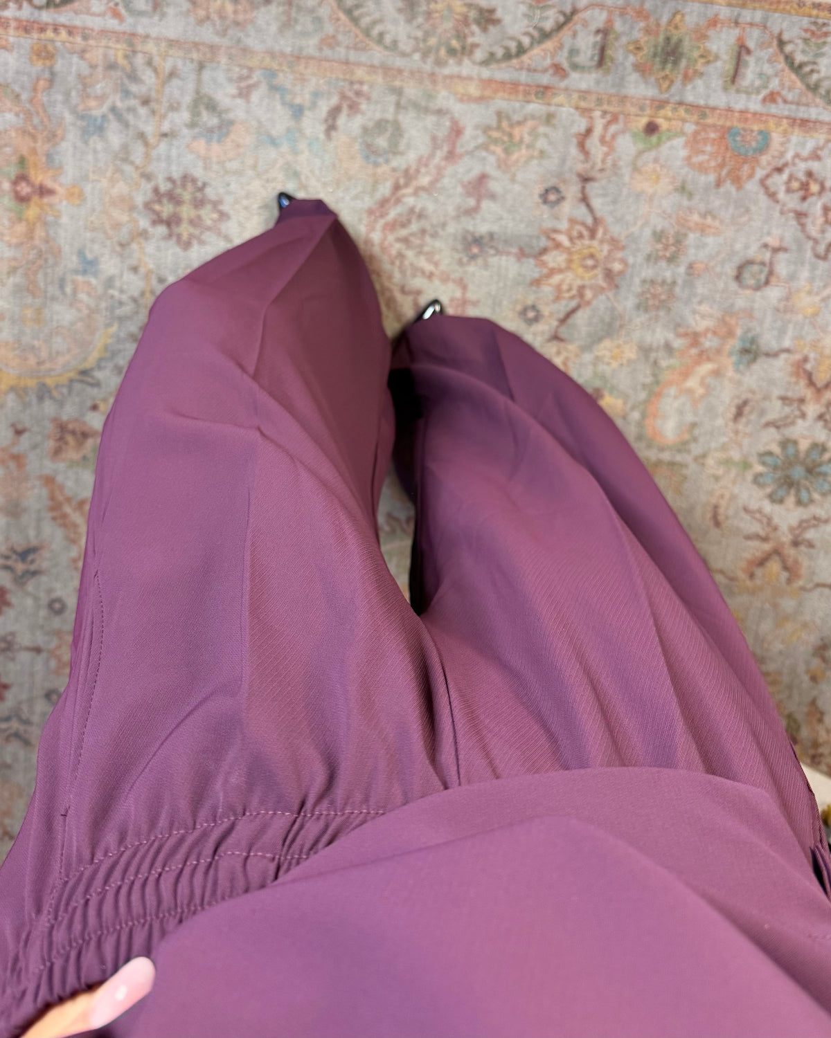 Pantalone in tessuto fluido