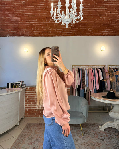 Camicia in raso