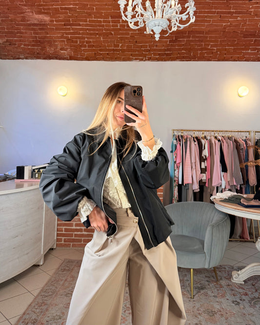 Bomber tessuto tecnico