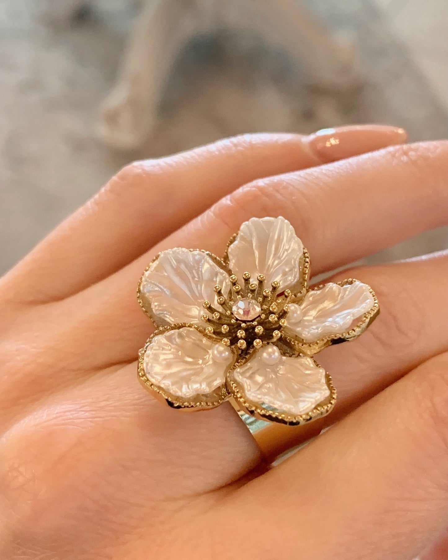 ANELLO DAISY ORO