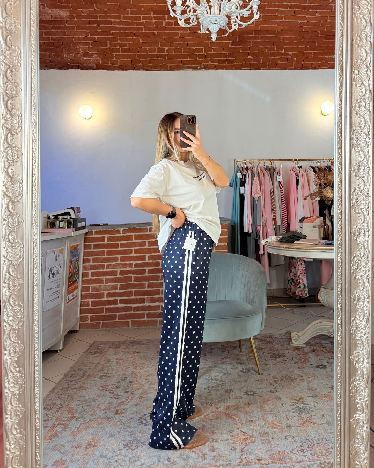 Pantalone tuta pois