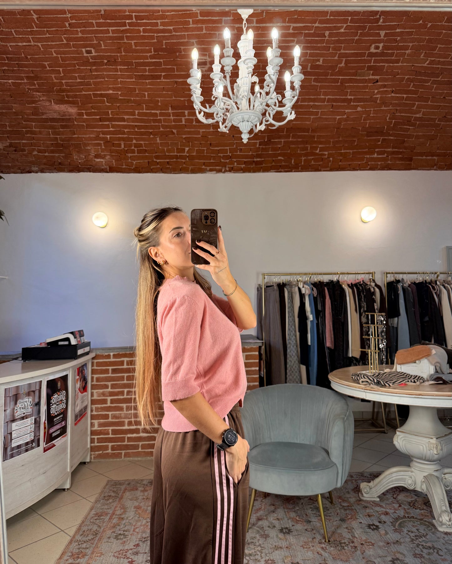 Cashmere blend sweater