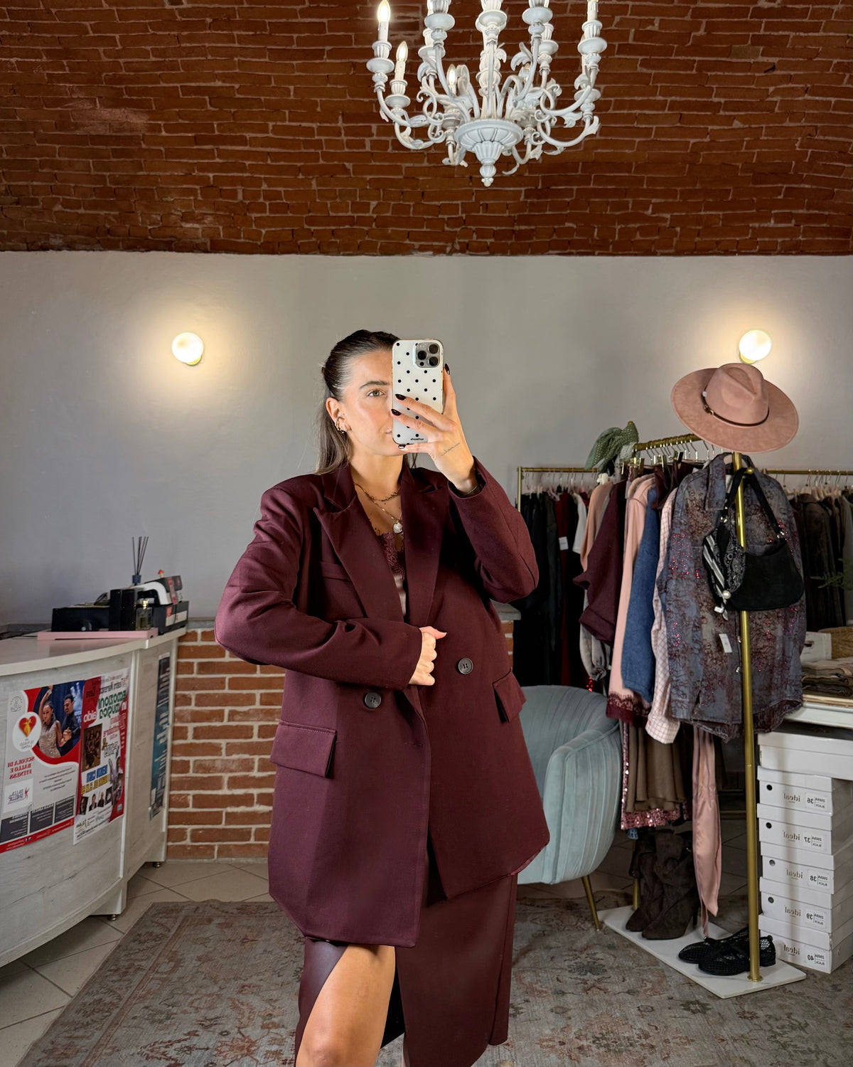 Blazer over doppiopetto