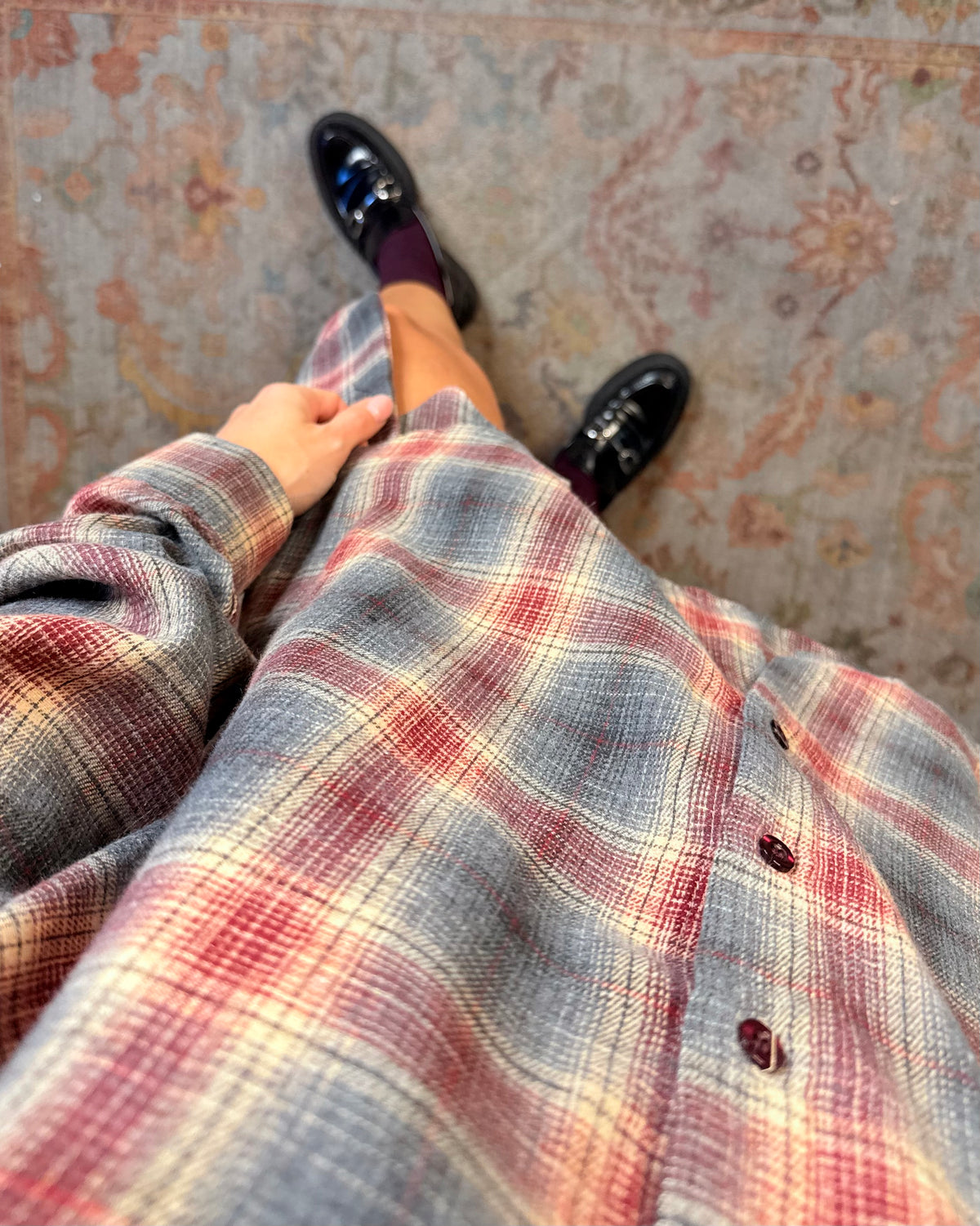 Camicia in flanella a quadri