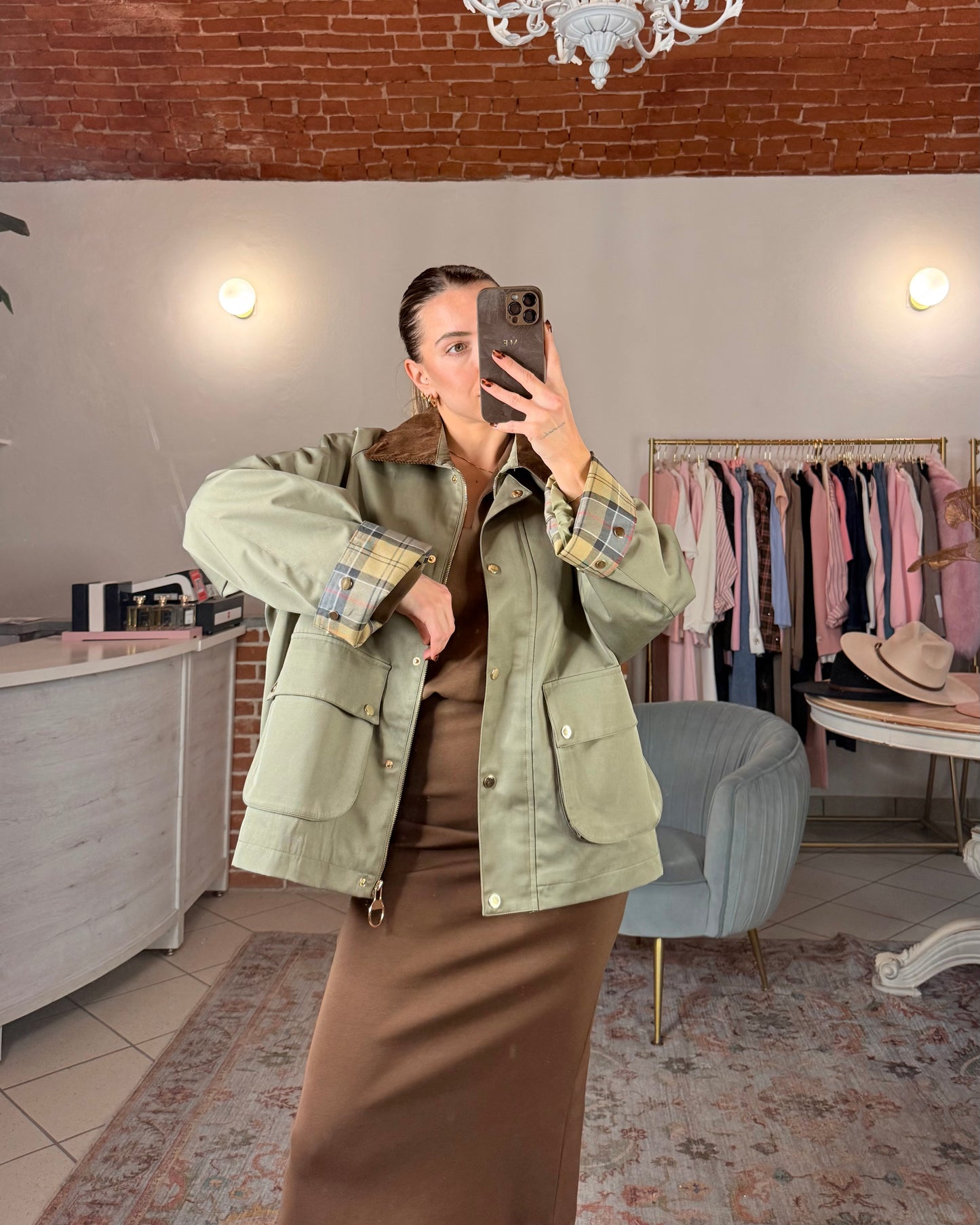 Giacca Barbour inspired