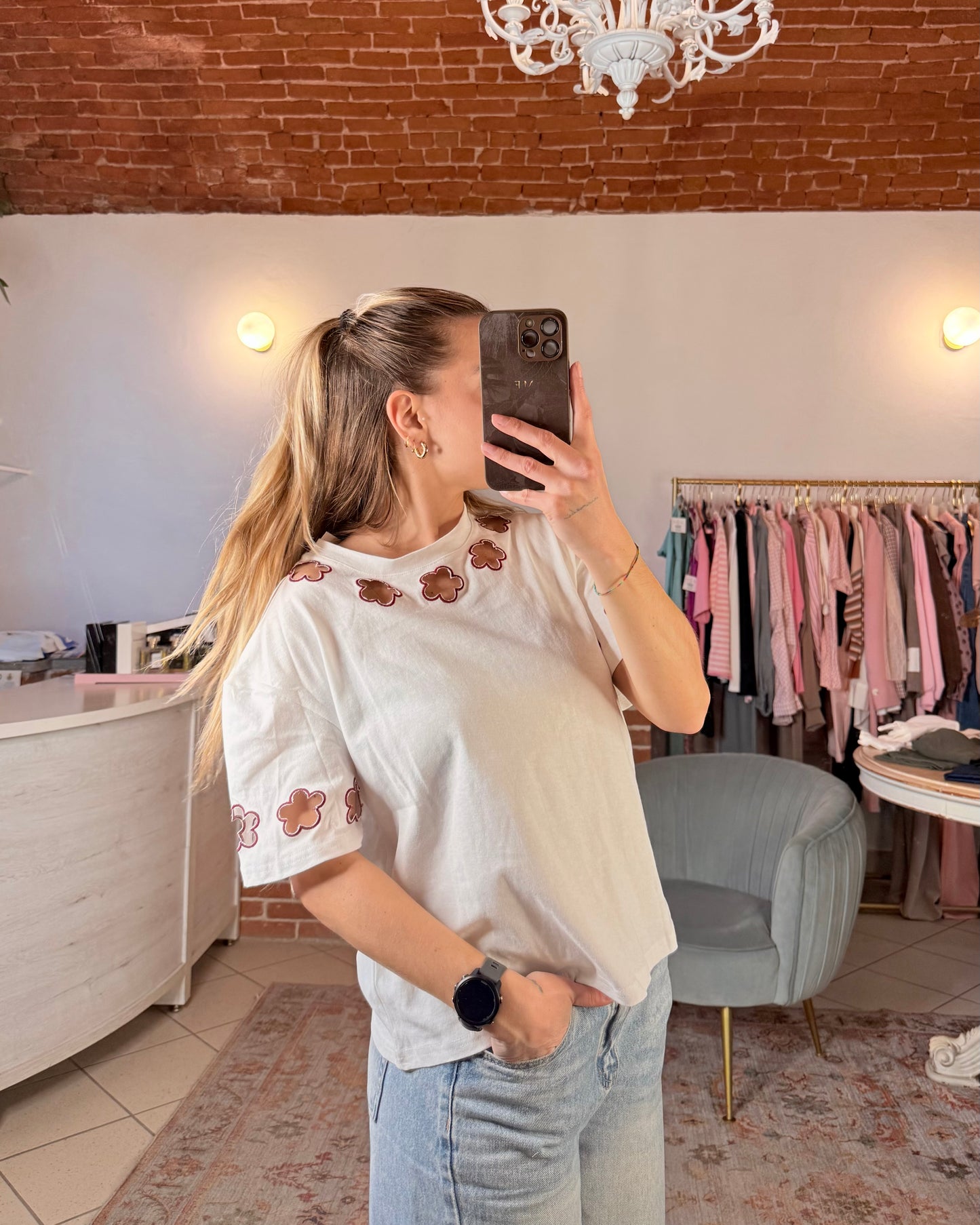 T-shirt traforata
