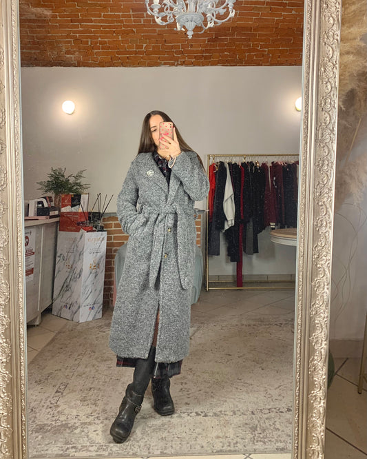 Cappotto bouclé