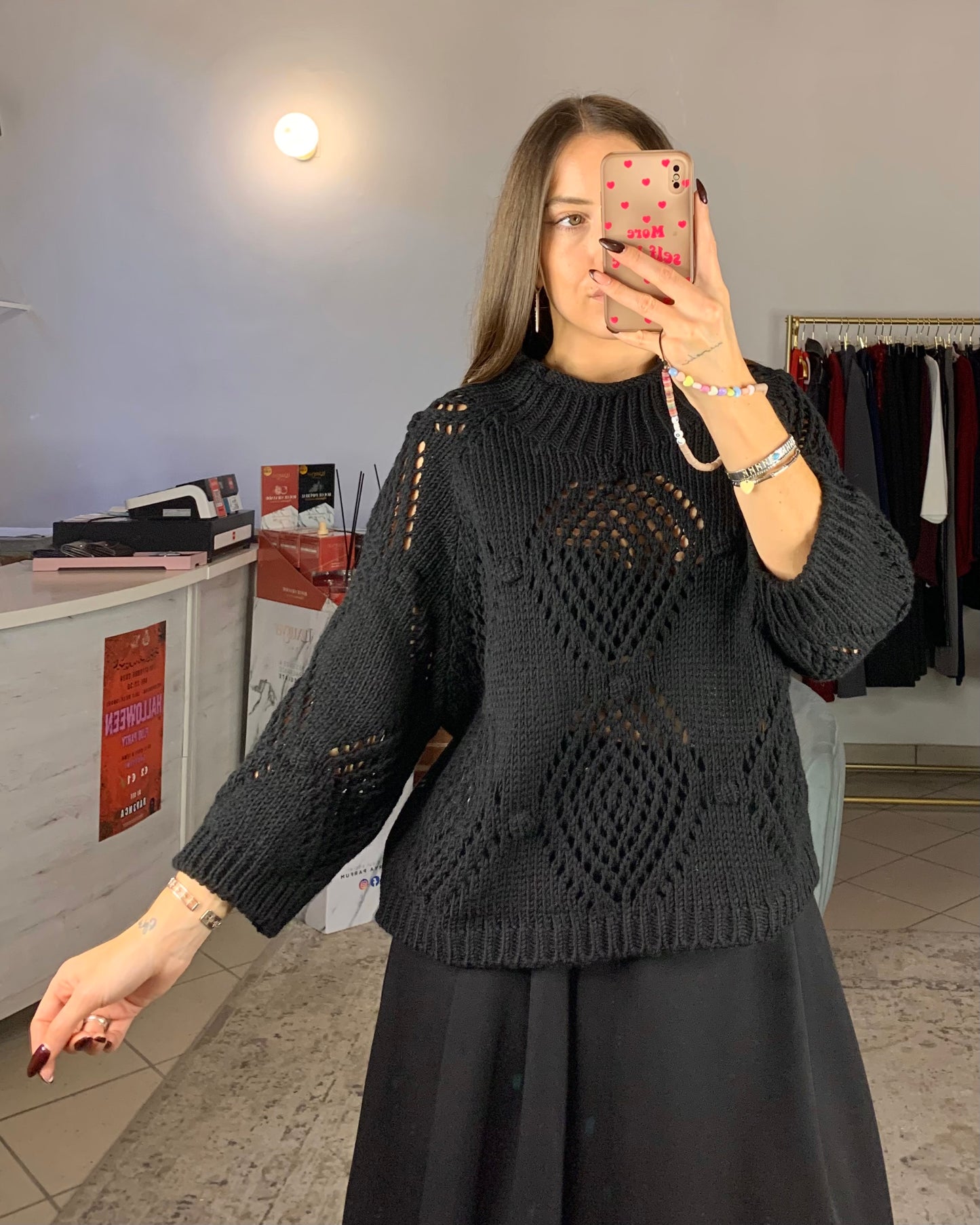 Maglione lavorato