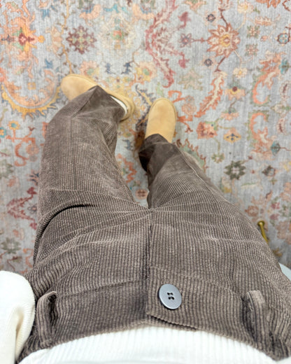 Pantalone in velluto a sigaretta