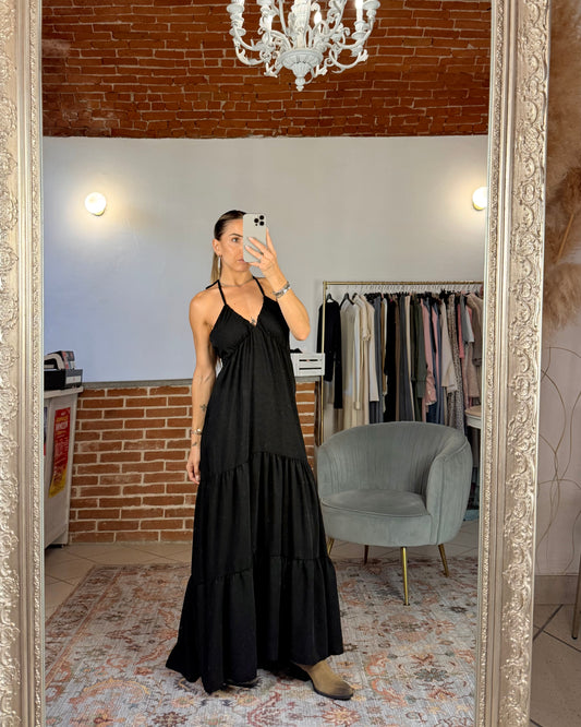 Abito lungo con laccetto