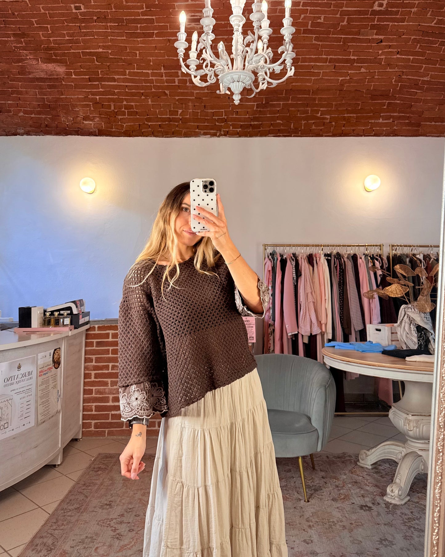 Maglia crochet