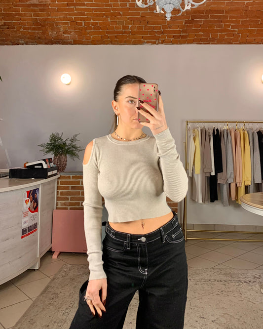Maglioncino crop cut out