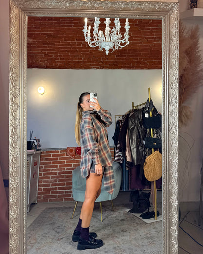 Camicia in flanella a quadri