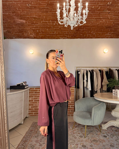 Camicetta crop a palloncino