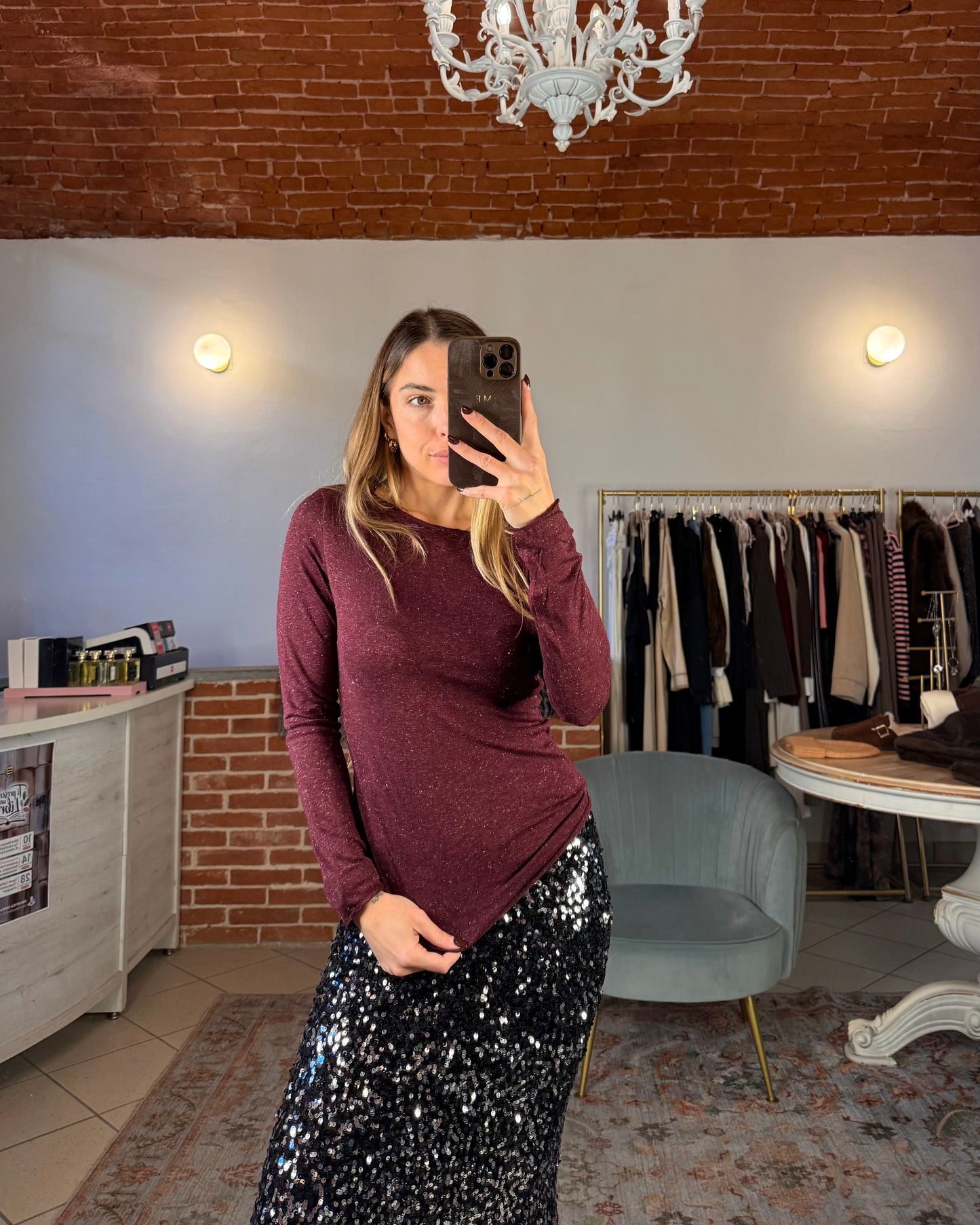 Cachemirina con lurex