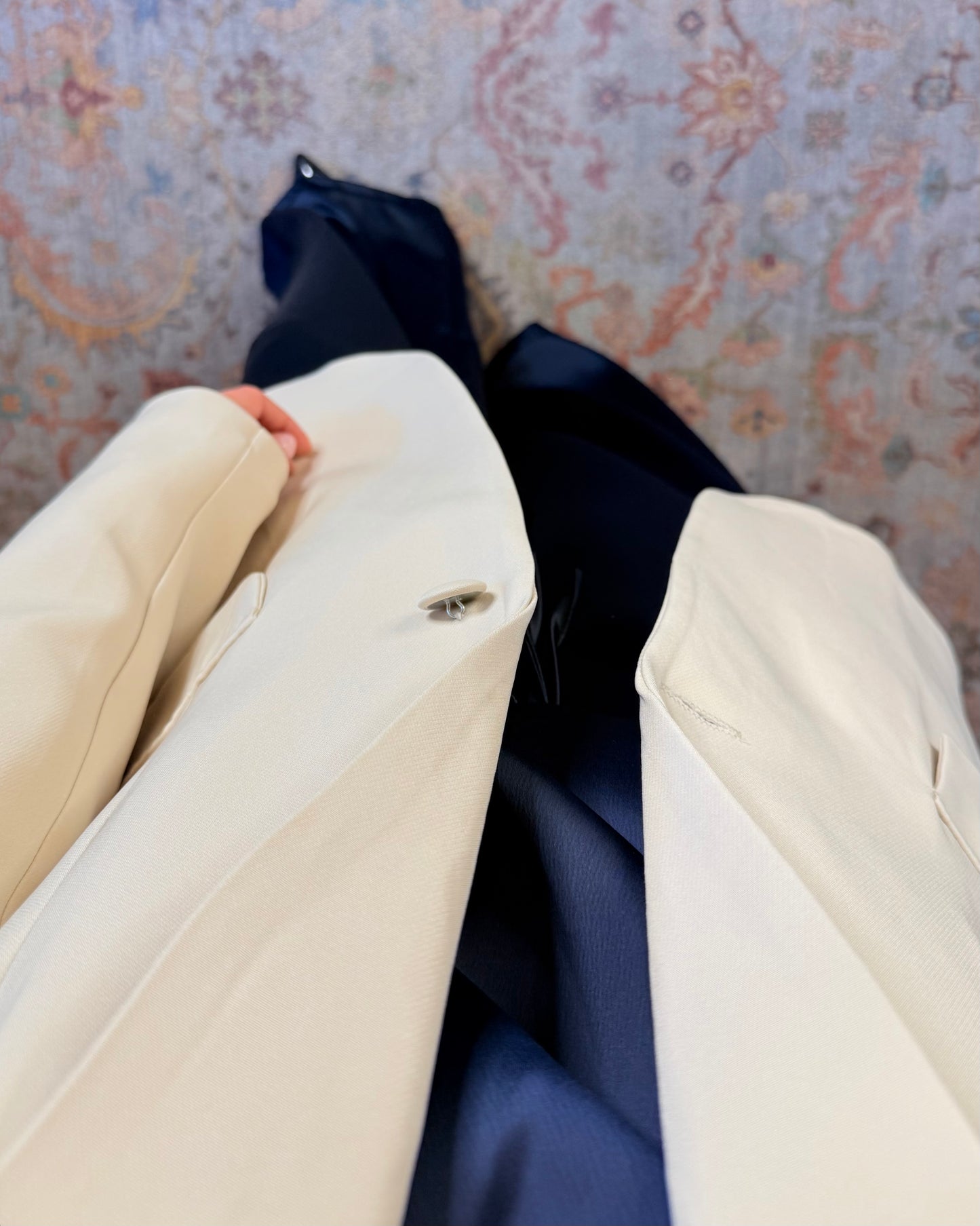 Blazer oversize sciancrato