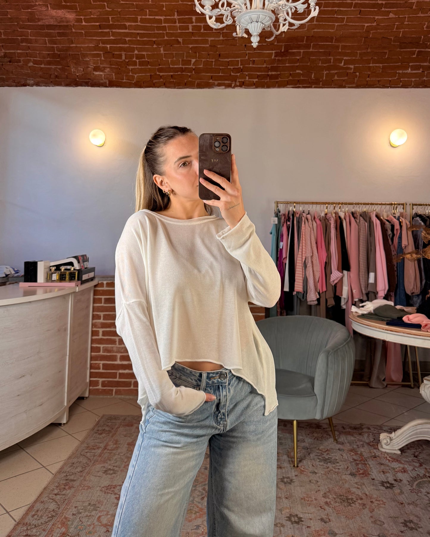 Maglia in cotone leggero