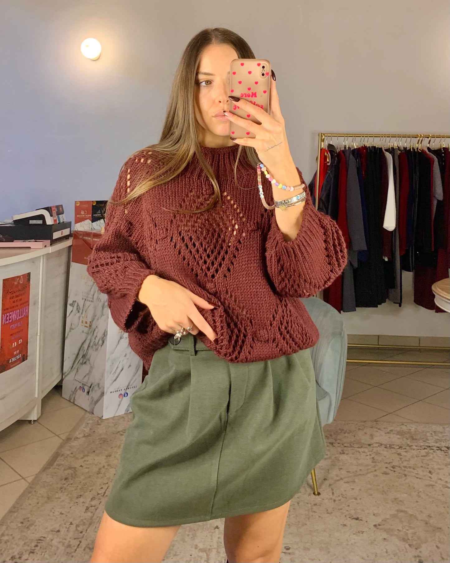 Maglione lavorato