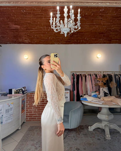 Maglia in pizzo