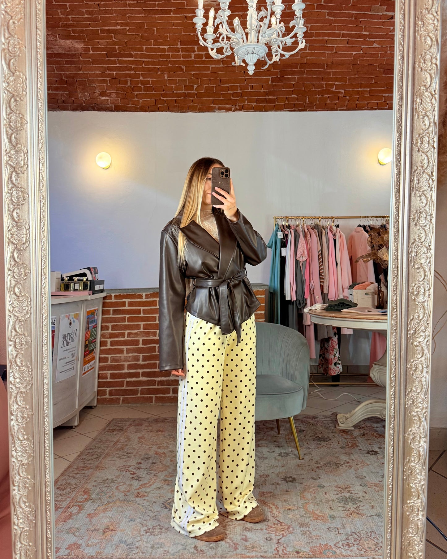 Pantalone tuta pois