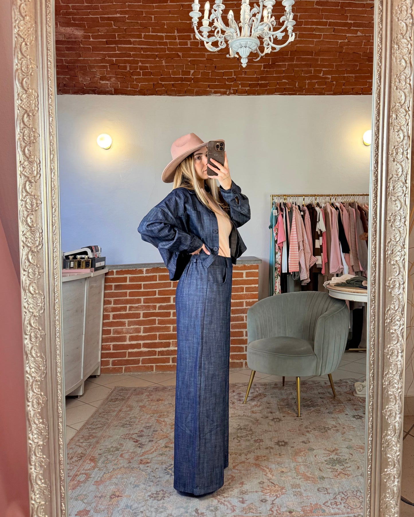 Denim a palazzo