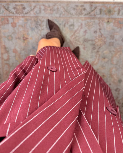 Blazer doppiopetto gessato