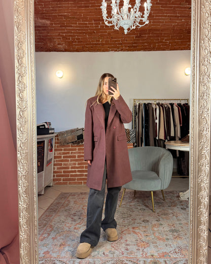 Double-breasted coat