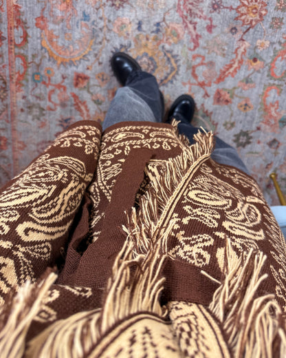 Cardigan paisley