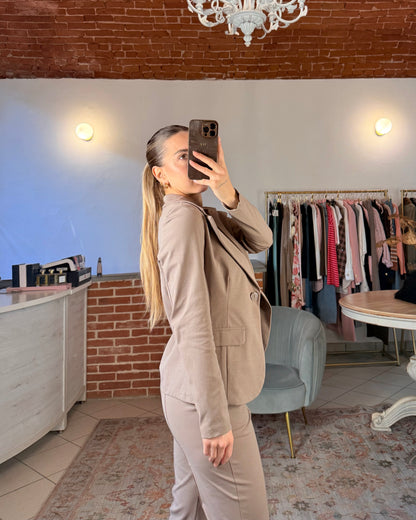 Blazer sciancrato