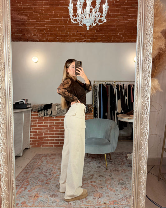 Pantalone in velluto