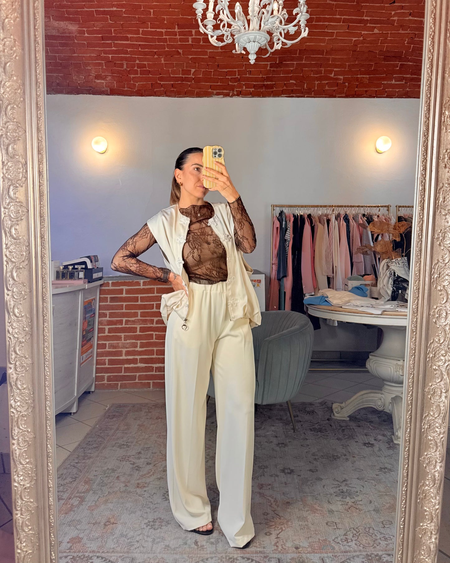 Maglia in pizzo