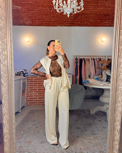 Maglia in pizzo