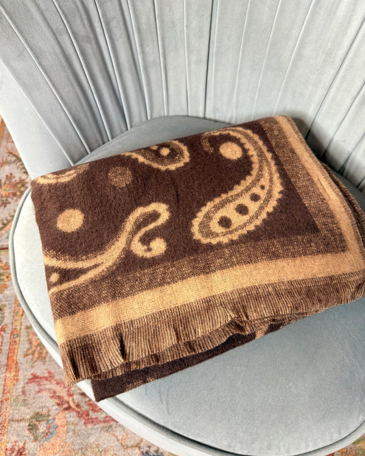 Paisley patterned scarf