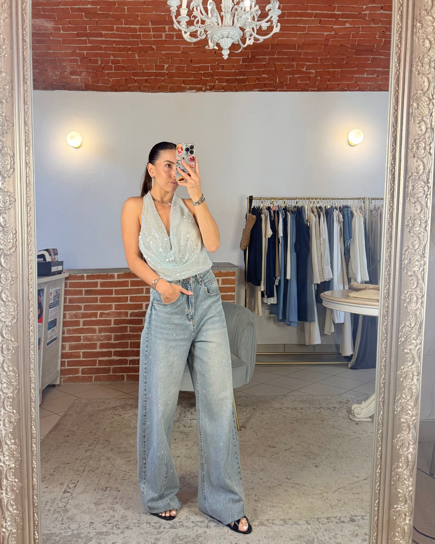 Jeans strass