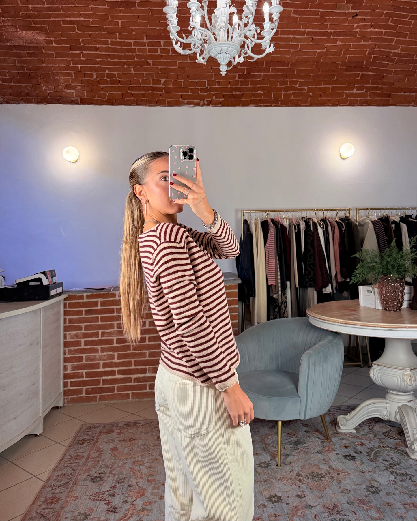 Cashmere blend sweater