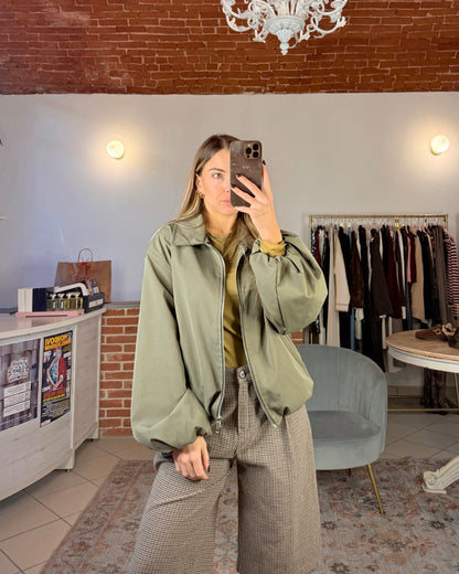 Bomber tessuto tecnico