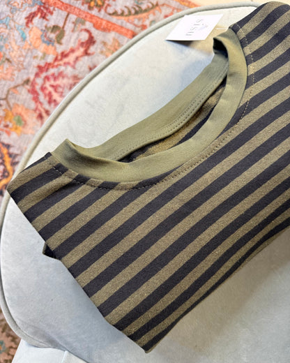 Maglia oversize a righe