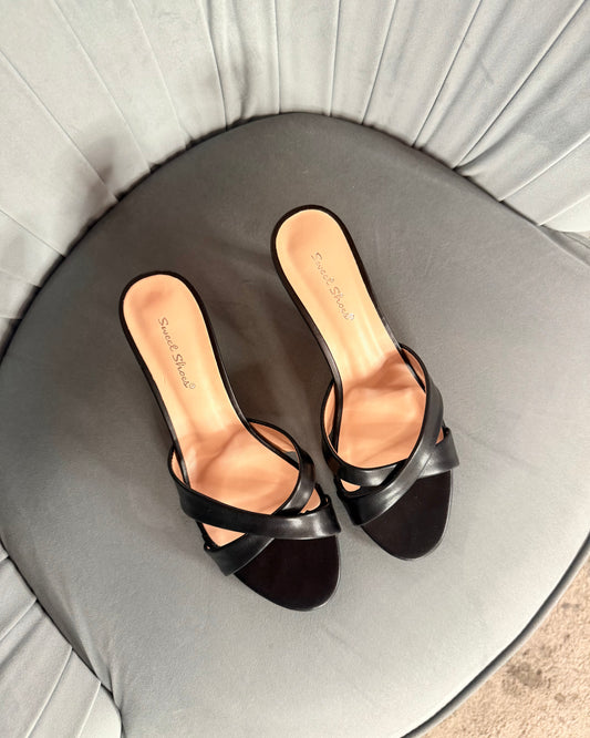 Mules con tacco
