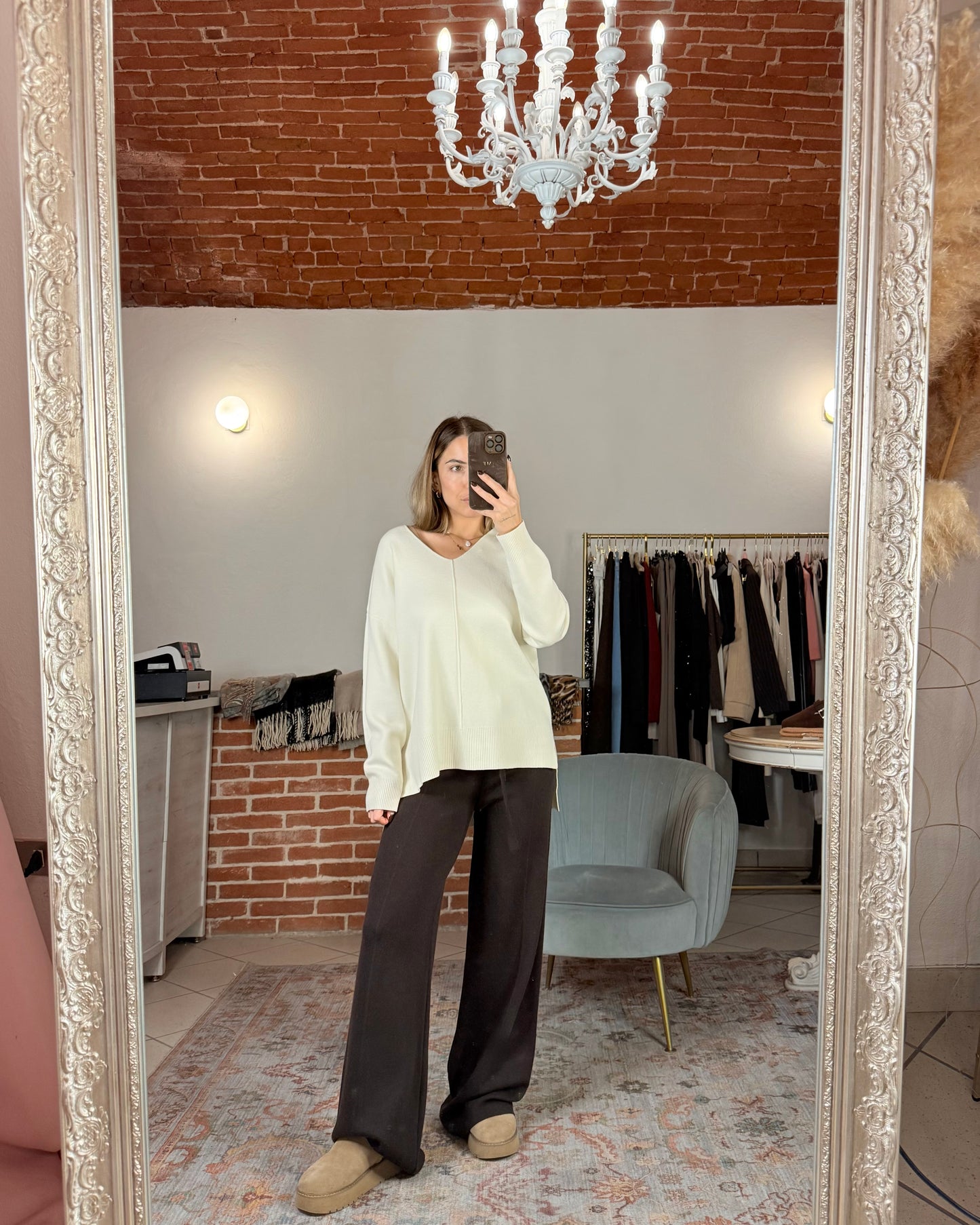 Pantalone in maglia