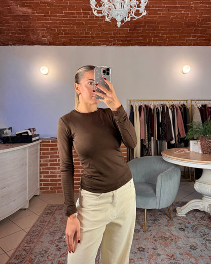 Crew neck sweatshirt